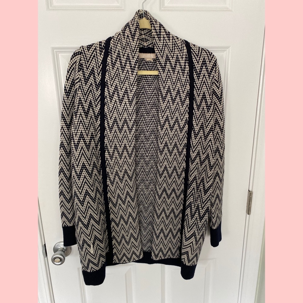 Banana Republic thick & cozy open cardigan POCKETS